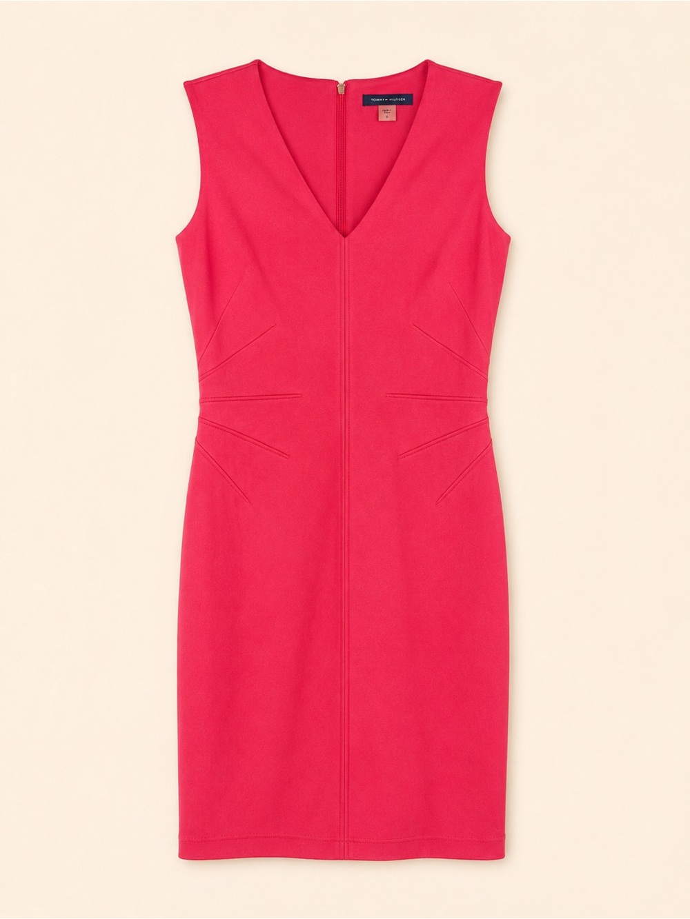 Tommy Hilfiger Pink Sleeveless Sheath Dress Size 6